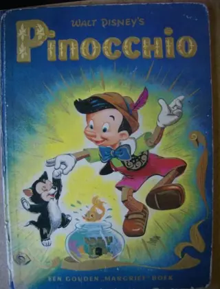 Pinocchio gekartonneerd adv 1828