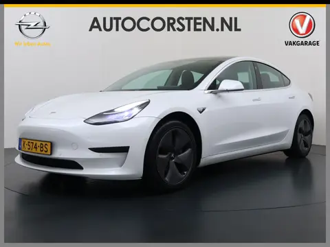 Tesla Model 3 RWD SR Plus 325PK LFP Accu AutoPilot Leer Pano-Dak Adaptive-Cruise Camera's Elektr.-St