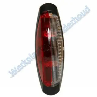 Aspock Flexipoint 2 breedtelicht rood wit