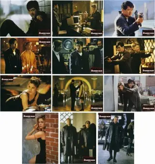 THE REPLACEMENT KILLERS lobbycard set.