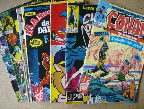 Verschillende comics adv 1951
