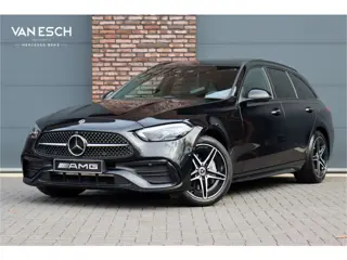Mercedes-Benz C-Klasse Estate 300 e AMG Line | Distronic | Panoramadak | Memory | Surround Camera | 