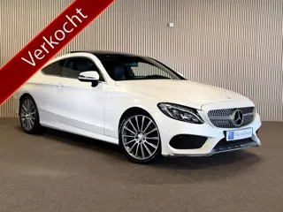 Mercedes-Benz C-Klasse Coupé 180 AMG STYLING-PANORAMA-BURMESTER-TREKHAAK-19 INCH MULTISPAAKS