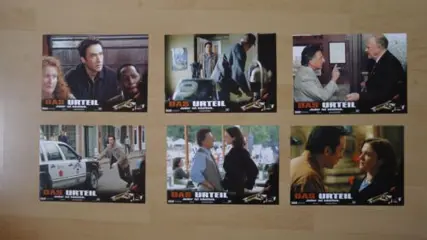 RUNAWAY JURY lobbycard set.