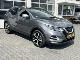 Nissan QASHQAI 1.3 DIG-T Tekna Airco Cruise controle Lederbekleding Navigatiesysteem 360°camera Pano