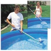 Zwembad onderhoudskit met schepnet en bodemzuiger NIEUW