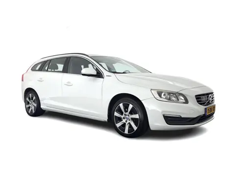 Volvo V60 2.4 D6 AWD Momentum (Plug-In) Aut. *LEATHER-FABRIC | ADAPTIVE-CRUISE | BLINDSPOT | HEATED-