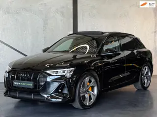 Audi E-tron 55 S Black Edition, Nachtzicht, Pano, 360°, ACC VOL!! Tour, City, 22", Matrix, Softclose