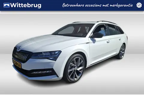 Škoda Superb Combi 1.4 TSI iV Sportline Business Panoramadak / wegklapbare trekhaak / 360 camera /  