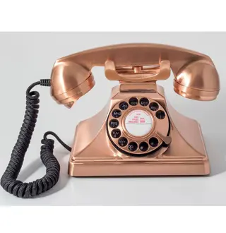 GPO Draaischijf Telefoon '50 Ontwerp Koper