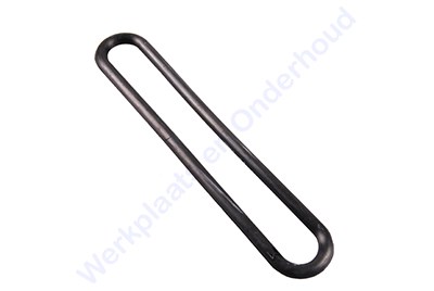 Rubber spanring 250 mm zwart