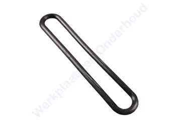 Rubber spanring 250 mm zwart