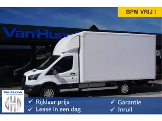 Ford Transit 350L L5 165PK Bakwagen BPM VRIJ!! Airco, Stoel verw. Camera, Dhollandia Klep!! NR. R01*