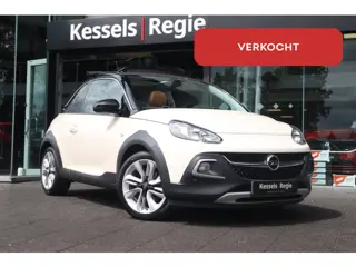 Opel ADAM 1.0 Turbo Rocks | Open dak | CarPlay | Stuur/Stoelverwarming | Sensoren | Cruise | Leer | 