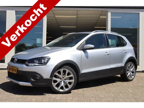 Volkswagen Polo 1.2 TSI Cross, Automaat, Climate, Cruise, Dealer ond, PDC V+A, Trekhaak, Prijs is Ri