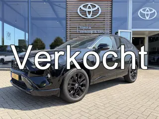 Toyota RAV4 2.5 Hybrid Black Edition Automaat 218pk | Alarm klasse 3 | Rondomzicht camera | Dodehoek