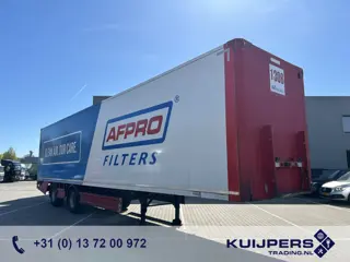 Groenewegen Jumbo / DRO-14-18 / Box / Loadlift / 2x Steering Axle / NL Trailer
