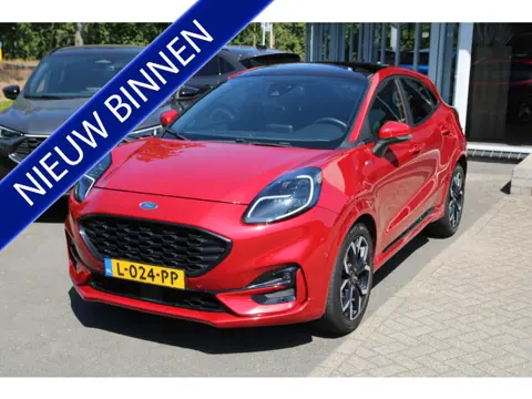 Ford Puma 1.0 EcoBoost Hybrid ST-Line X TREKHAAK AFNEEMBAAR | WITER-ACK | PANORAMADAK