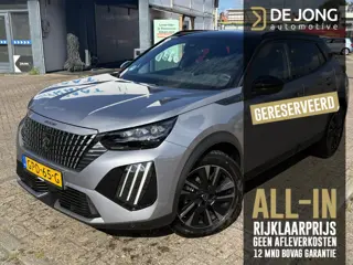 Peugeot 2008 1.2 Hybrid 136 GT ALL-INRIJKLAARPRIJS/Navi/Trekhaak/Keyless/Duo-Tone/18"velgen