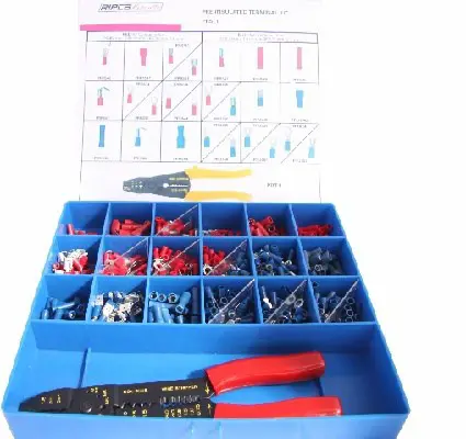 Assortiment Kabelschoenen met tang