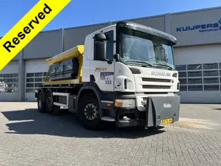 Scania P 230 Euro 3 / Nido Salt Spreader - Salz Streuer 5 m3 / PTO / 6x2 / 99 dkm / NL Truck