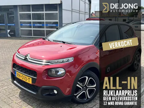 Citroen C3 1.2 PureTech Feel Edition Navi/Parkeersensoren/Duo-Tone/Donker glas/GEEN AFLEVERKOSTEN
