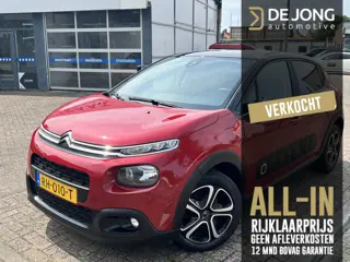 Citroen C3 1.2 PureTech Feel Edition Navi/Parkeersensoren/Duo-Tone/Donker glas/GEEN AFLEVERKOSTEN