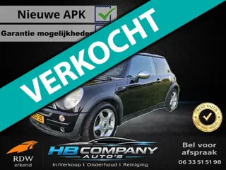 Mini Mini 1.6 One | Nette Auto | Nieuwe Koppeling | Nieuwe APK