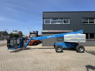 GENIE S-45 Telescoop hoogwerker / boomlift  4x4 DEUTZ DIESEL 4925uur 15,7M Werkhoogte 2014