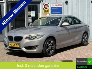 BMW 2 Serie Coupé 220i Executive | AUTOMAAT | SCHUIFDAK | XENON | TREKHAAK |