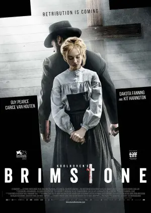 BRIMSTONE filmposter.