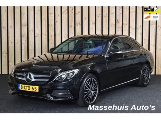 Mercedes-Benz C-klasse 180 Ambition Comfort Automaat 88dkm Burmester Trekhaak Stoelverw. NL-auto Car