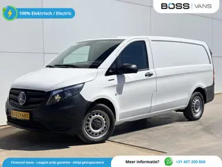 Mercedes-Benz eVito 112 66kWh L2 Elektrisch 95.8% (SOH) 280-WLTP 80kw Snelladen Climate Control Crui
