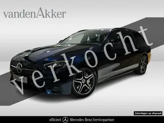Mercedes-Benz E-Klasse 200 AMG Estate // Trekhaak // Leder // 360 Camera // Nightpakket // Sfeerverl