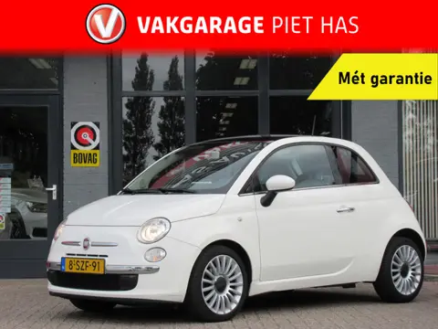 Fiat 500 0.9 TwinAir Lounge | Airco | Panoramadak | Reservewiel | ISOFIX | LM-Velgen | Zuinig |