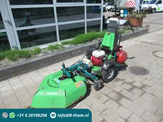 Weed Control + Kersten Traction-Comp + Air LPG Hydrostaat Onkruidbrander