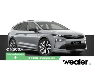 Škoda Enyaq 85 Sportline Tour Edition 286 PK | Trekhaak | 20" lichtmetalen velgen | Lightband | Gela