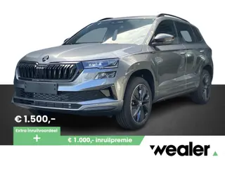 Škoda Karoq Sportline Ultimate 1.5 TSI 150 PK | Automaat | Trekhaak | Elektrische achterklep | Dodeh