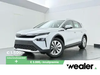 Škoda Elroq 85 Tour Edition 286 PK | Dodehoeksensor | Camera | Verwarmbaar stuurwiel en stoelen |