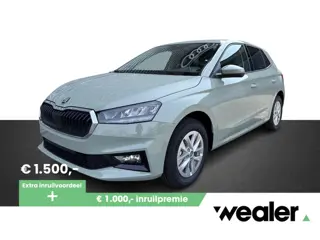 Škoda Fabia Selection 1.0 TSI 95 PK | Parkeersensoren | Apple Carplay/Android Auto | 16" Lichtmetale