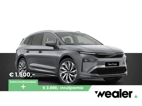 Škoda Enyaq 85 Selection Elektromotor 286 PK | Trekhaak | Panoramadak | 21" Lichtmetalen velgen | El
