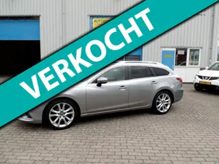 Mazda 6 Sportbreak 2.5 GT-M lederbekleding VERKOCHT