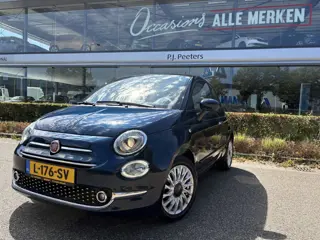 Fiat 500 1.0 Hybrid Lounge Panoramadak - Airco - Bluetooth - Cruise control - Parkeersensor achter -