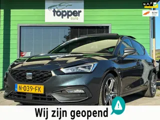Seat Leon 1.5 eTSI FR Business|2e Eigenaar|Automaat|Panoramadak|Camera|Navigatie|CruiseControl|Clima