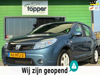 Dacia Sandero 1.4 Lauréate|1e Eigenaar|Airco|Elektr.ramen|Bluetooth|NAP|
