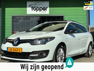 Renault Mégane Estate 1.2 TCe Limited|1e Eigenaar|Panoramadak|Navigatie|CruiseControl|Climatronic|Tr