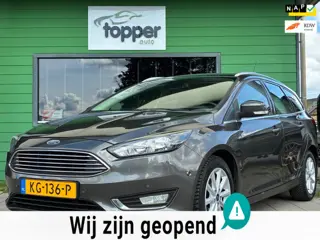 Ford Focus Wagon 1.0 Titanium|2e Eigenaar|Navigatie|CruiseControl|Climatronic|PDC|Dealer Onderhouden