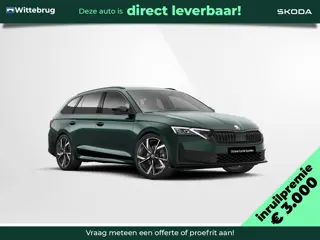 Škoda Octavia Combi 1.5 TSI MHEV Sportline Tour Trekhaak / Infotainment navigatie pakket / Reservewi