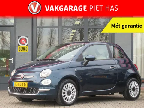 Fiat 500 1.0 Mild Hybrid Lounge | Airco | Android Auto | Parkeersensoren | Incl. BOVAG Garantie | Bl