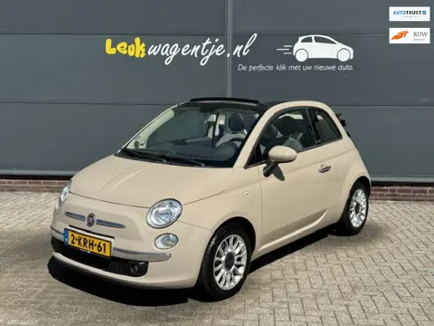 Fiat 500 C 0.9 TwinAir Lounge Cabrio *climate *cappuccino